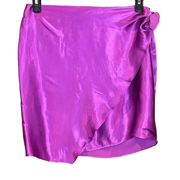 Mother of All Adrianna Mini Skirt in Purple NWOT Size Small - Picture 4 of 6